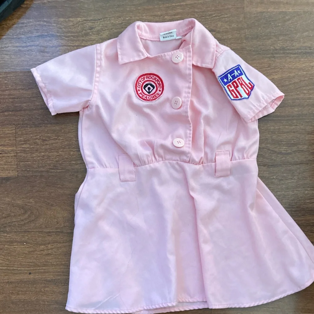 A League of Their Own Pink Short Sleeve Dress Sz 2T